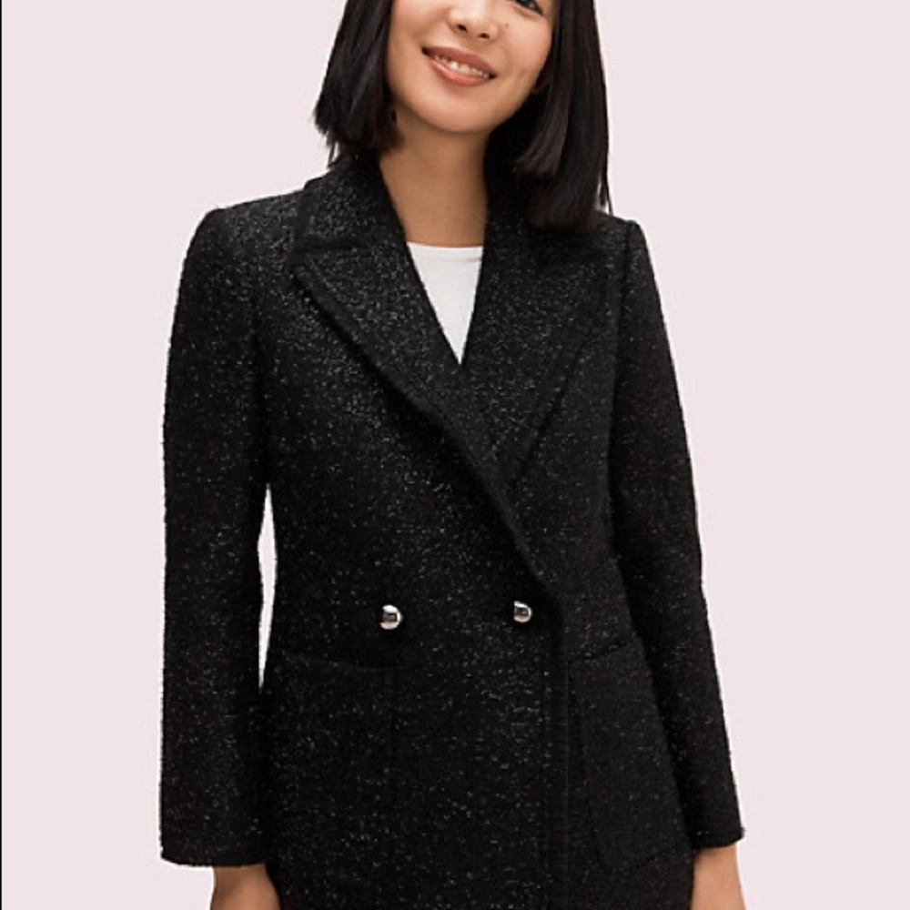 Kate Spade Tinsel Tweed Blazer